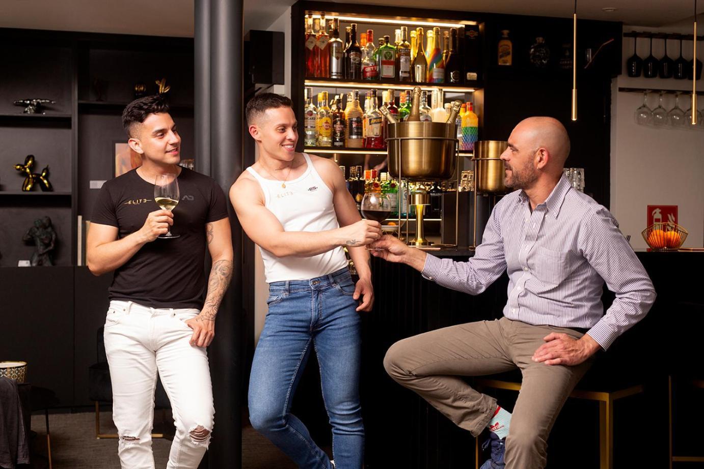 Elite Hotel - Gay Men Only (Adults Only) 锡切斯 外观 照片